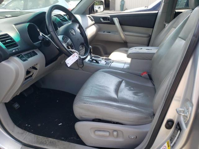 5TDBK3EH7DS252124 - 2013 TOYOTA HIGHLANDER BASE Argent photo 7