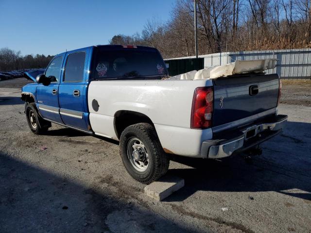 1GCGK13U93F251629 - 2003 CHEVROLET SILVERADO K1500 HEAVY DUTY BLUE photo 2