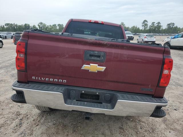 1GCVKPEC6FZ291247 - 2015 CHEVROLET SILVERADO K1500 BURGUNDY photo 6