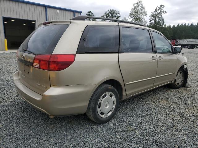 5TDZA23C55S267242 - 2005 TOYOTA SIENNA CE GOLD photo 3