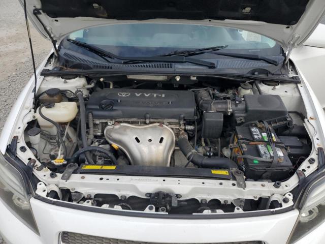 JTKDE177670178090 - 2007 TOYOTA SCION TC WHITE photo 11