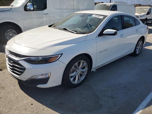 1G1ZD5ST0KF172182 - 2019 CHEVROLET MALIBU LT WHITE photo 1