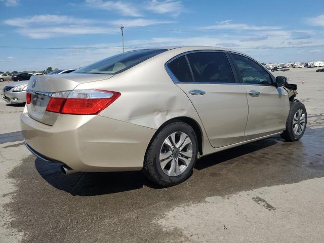 1HGCR2F30DA279919 - 2013 HONDA ACCORD LX 金色 照片 3