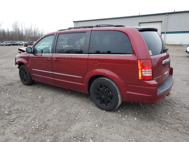 2A4RR8DX2AR366577 - 2010 CHRYSLER TOWN & COU TOURING PLUS MAROON photo 2