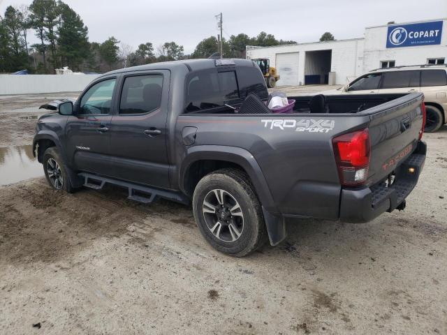 3TMCZ5AN0KM262188 - 2019 TOYOTA TACOMA DOUBLE CAB 灰色 照片 2