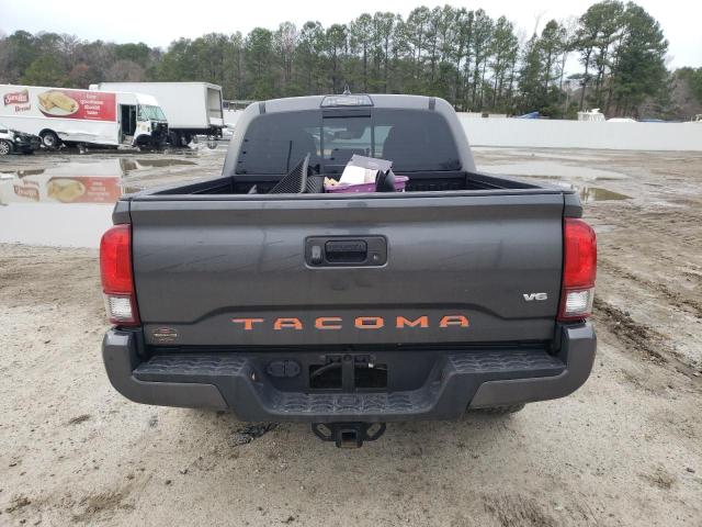 3TMCZ5AN0KM262188 - 2019 TOYOTA TACOMA DOUBLE CAB 灰色 照片 6