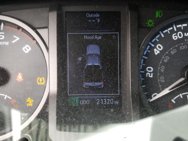 3TMCZ5AN0KM262188 - 2019 TOYOTA TACOMA DOUBLE CAB 灰色 照片 9