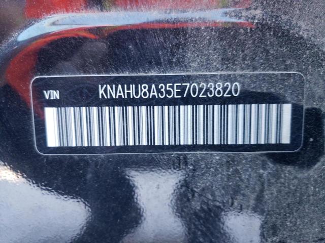 KNAHU8A35E7023820 - 2014 KIA RONDO BLACK photo 13