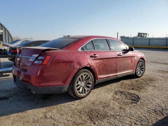 1FAHP2J8XDG206864 - 2013 FORD TAURUS LIMITED RED photo 3