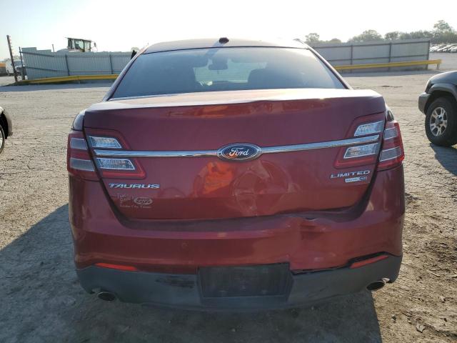 1FAHP2J8XDG206864 - 2013 FORD TAURUS LIMITED RED photo 6