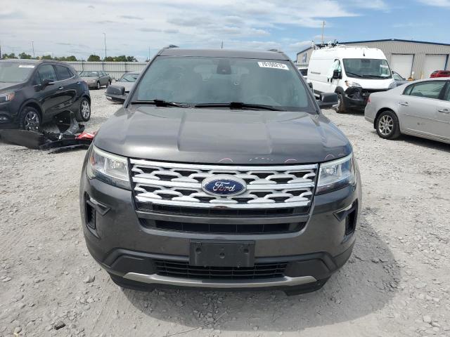 1FM5K7D89KGA08631 - 2019 FORD EXPLORER XLT GRAY photo 5