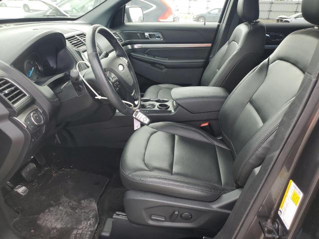1FM5K7D89KGA08631 - 2019 FORD EXPLORER XLT GRAY photo 7