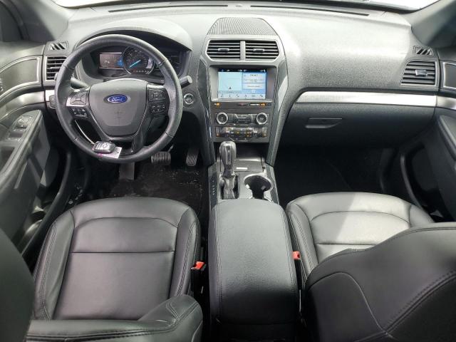 1FM5K7D89KGA08631 - 2019 FORD EXPLORER XLT GRAY photo 8