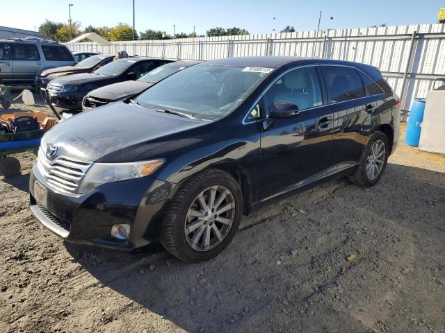 4T3ZA3BB6AU022957 - 2010 TOYOTA VENZA BLACK photo 1