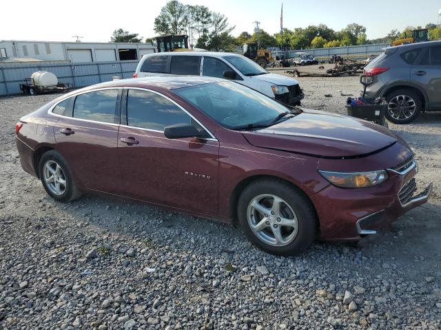 1G1ZB5ST5GF210521 - 2016 CHEVROLET MALIBU LS Tünd qırmızı foto 4
