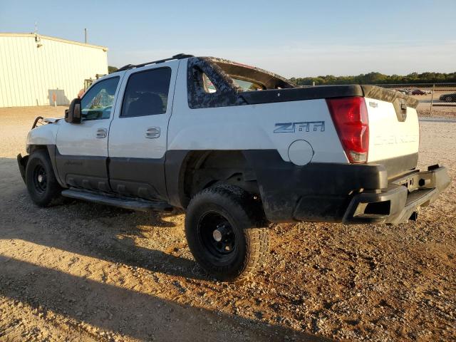 3GNEC13T12G286262 - 2002 CHEVROLET AVALANCHE C1500 WHITE photo 2