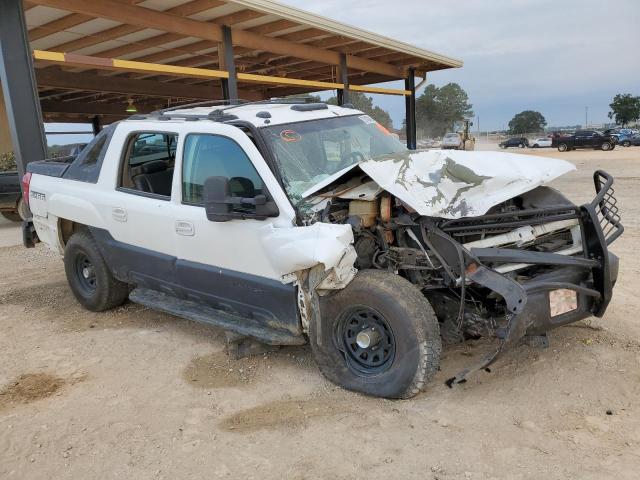 3GNEC13T12G286262 - 2002 CHEVROLET AVALANCHE C1500 WHITE photo 4