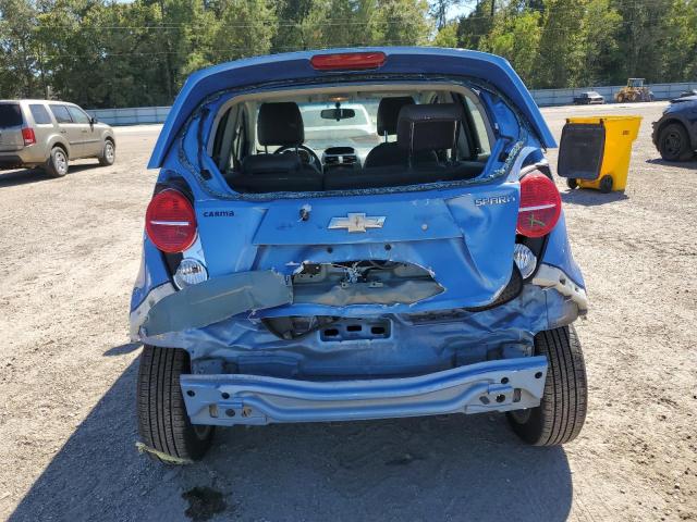 KL8CD6S9XEC569162 - 2014 CHEVROLET SPARK 1LT BLUE photo 6