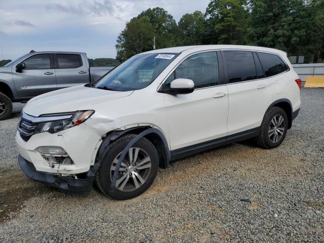 5FNYF5H39HB018751 - 2017 HONDA PILOT EX WHITE photo 1