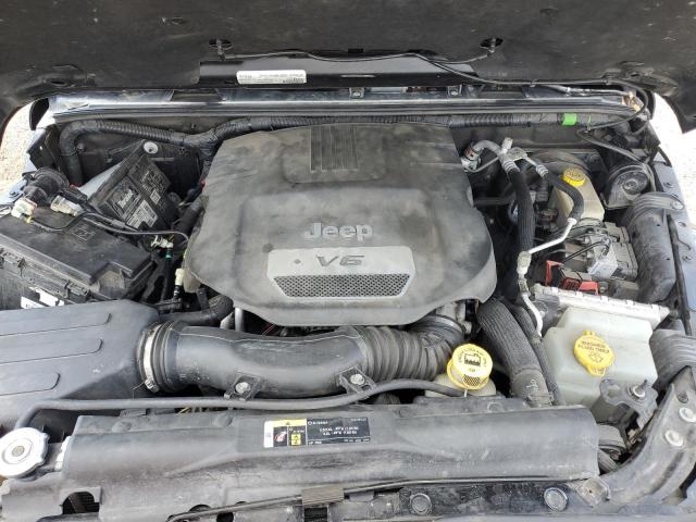 1C4HJWEG7HL614577 - 2017 JEEP WRANGLER U SAHARA BLACK photo 12