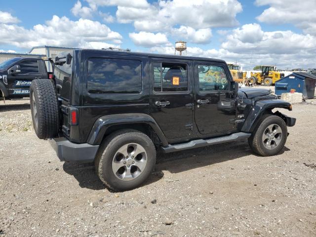 1C4HJWEG7HL614577 - 2017 JEEP WRANGLER U SAHARA BLACK photo 3