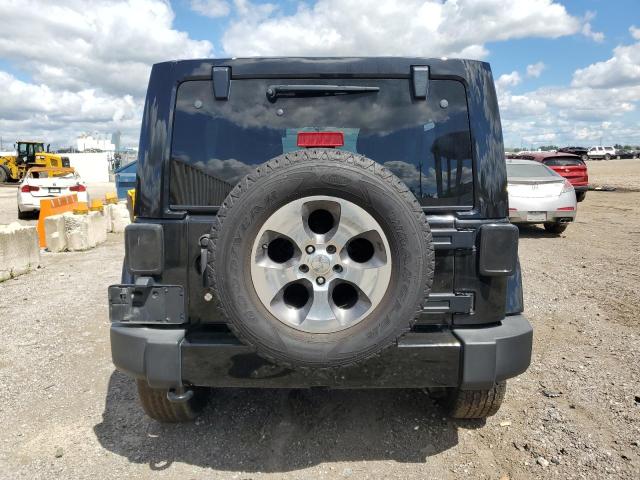 1C4HJWEG7HL614577 - 2017 JEEP WRANGLER U SAHARA BLACK photo 6