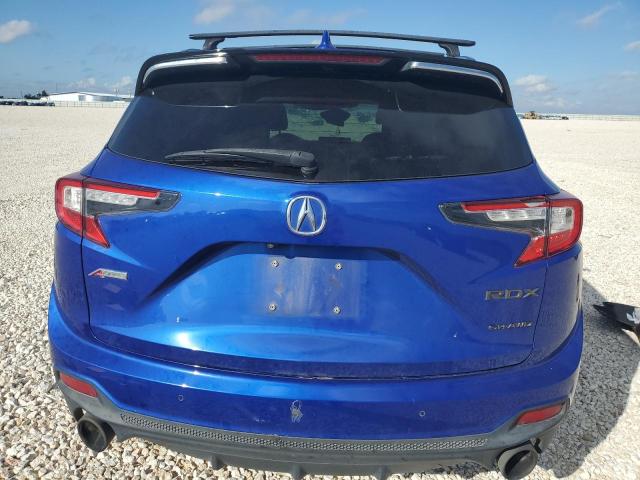 5J8TC2H63KL014454 - 2019 ACURA RDX A-SPEC BLUE photo 6