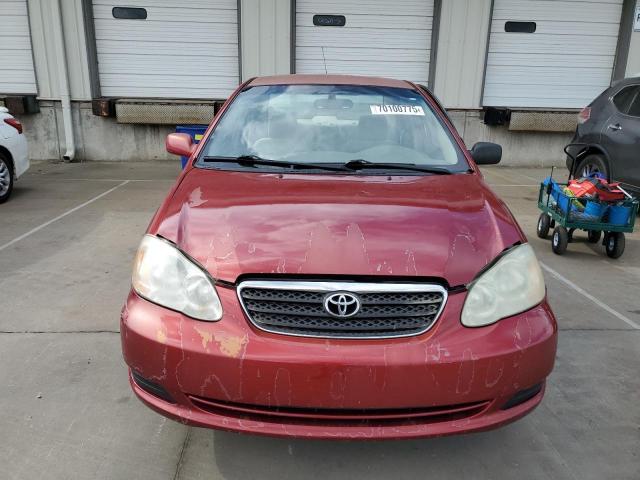1NXBR32E96Z736330 - 2006 TOYOTA COROLLA CE 勃艮第红 照片 5