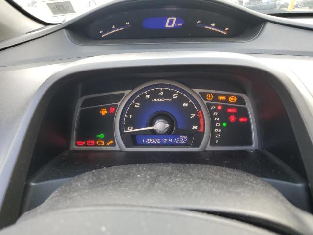 2HGFG1B86AH505280 - 2010 HONDA CIVIC EX SILVER photo 9