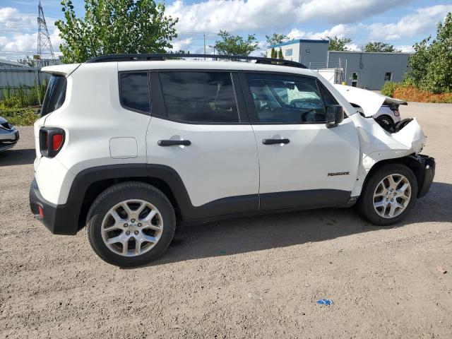 ZACCJAAB0JPJ25475 - 2018 JEEP RENEGADE SPORT WHITE photo 3