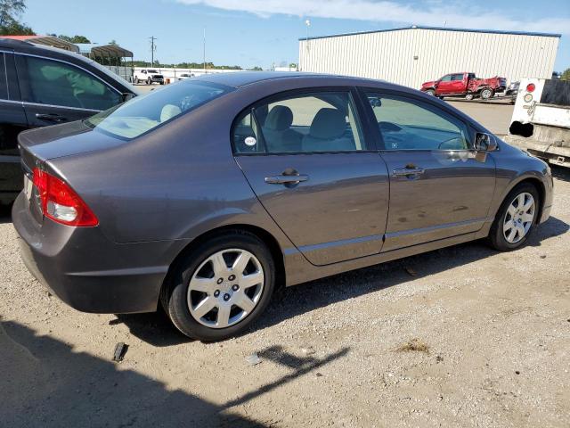 2HGFA1F57AH562900 - 2010 HONDA CIVIC LX GRAY photo 3