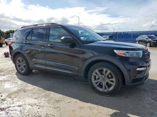 1FMSK7DHXMGA78211 - 2021 FORD EXPLORER XLT 黑色 照片 4
