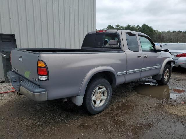 5TBRT38161S150697 - 2001 TOYOTA TUNDRA ACCESS CAB LIMITED GRAY photo 3