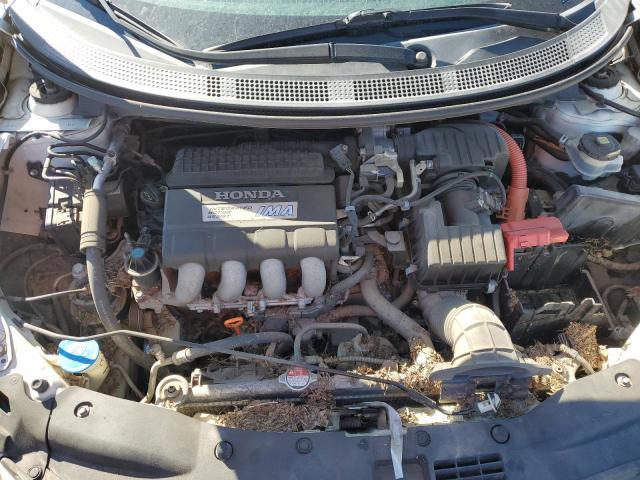 JHMZF1C49BS014589 - 2011 HONDA CR-Z WHITE photo 11