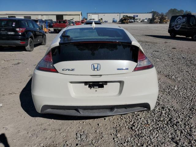 JHMZF1C49BS014589 - 2011 HONDA CR-Z WHITE photo 6