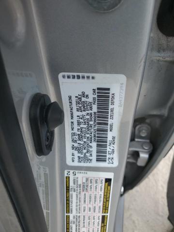1NXBR32E78Z986698 - 2008 TOYOTA COROLLA CE SILVER photo 13