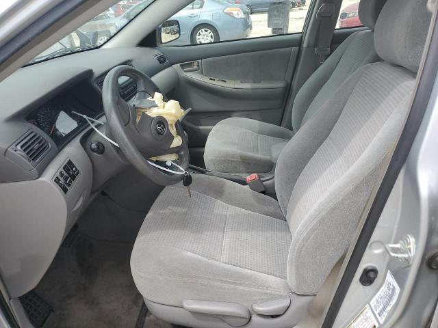 1NXBR32E78Z986698 - 2008 TOYOTA COROLLA CE SILVER photo 7