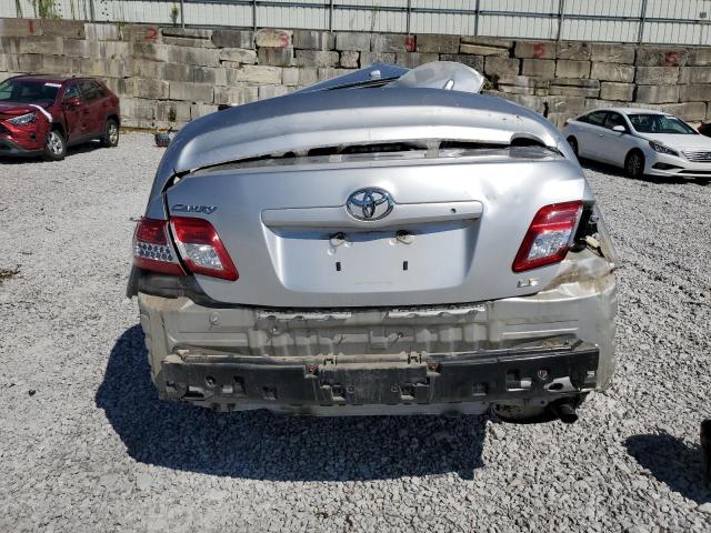 4T4BF3EK7BR157976 - 2011 TOYOTA CAMRY BASE SILVER photo 6