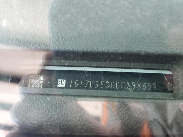 1G1ZD5E00CF396698 - 2012 CHEVROLET MALIBU 2LT თეთრი ფოტო 12