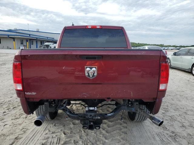 1C6RR6KT1KS603352 - 2019 RAM 1500 CLASS TRADESMAN BURGUNDY photo 6