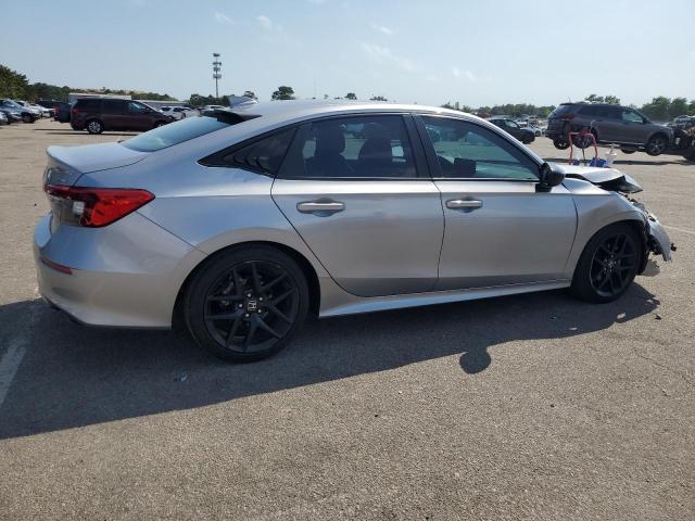 2HGFE2F51NH607457 - 2022 HONDA CIVIC SPORT SILVER photo 3