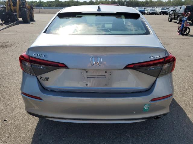 2HGFE2F51NH607457 - 2022 HONDA CIVIC SPORT SILVER photo 6