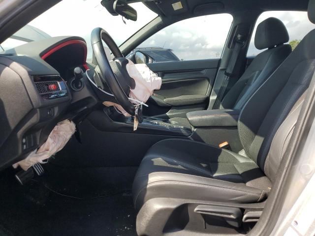 2HGFE2F51NH607457 - 2022 HONDA CIVIC SPORT SILVER photo 7
