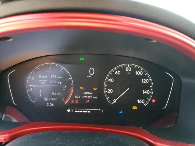 2HGFE2F51NH607457 - 2022 HONDA CIVIC SPORT SILVER photo 9