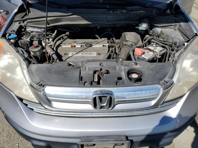 JHLRE48787C087787 - 2007 HONDA CR-V EXL SILVER photo 12