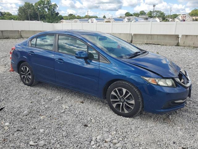 19XFB2F89DE087309 - 2013 HONDA CIVIC EX Mavi foto 4