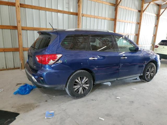5N1DR2MNXHC696669 - 2017 NISSAN PATHFINDER S BLUE photo 3