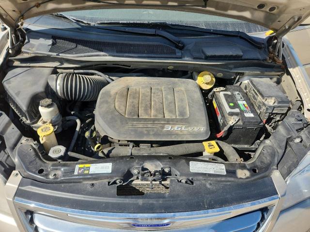 2C4RC1BG5DR793239 - 2013 CHRYSLER TOWN & COU TOURING 金色 照片 12