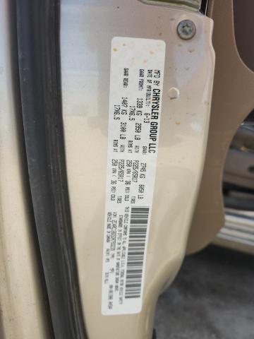 2C4RC1BG5DR793239 - 2013 CHRYSLER TOWN & COU TOURING 金色 照片 13