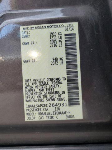 1N4AL3APXEC264931 - 2014 NISSAN ALTIMA 2.5 TAN photo 13